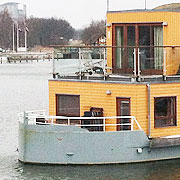 Husbåd i Sakskøbing havn